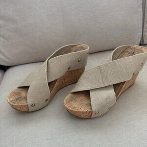 Lucky Brand wedge sandals